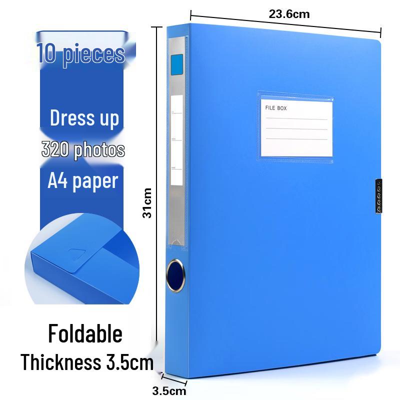 Feiluan A4 File Box 10-Pack