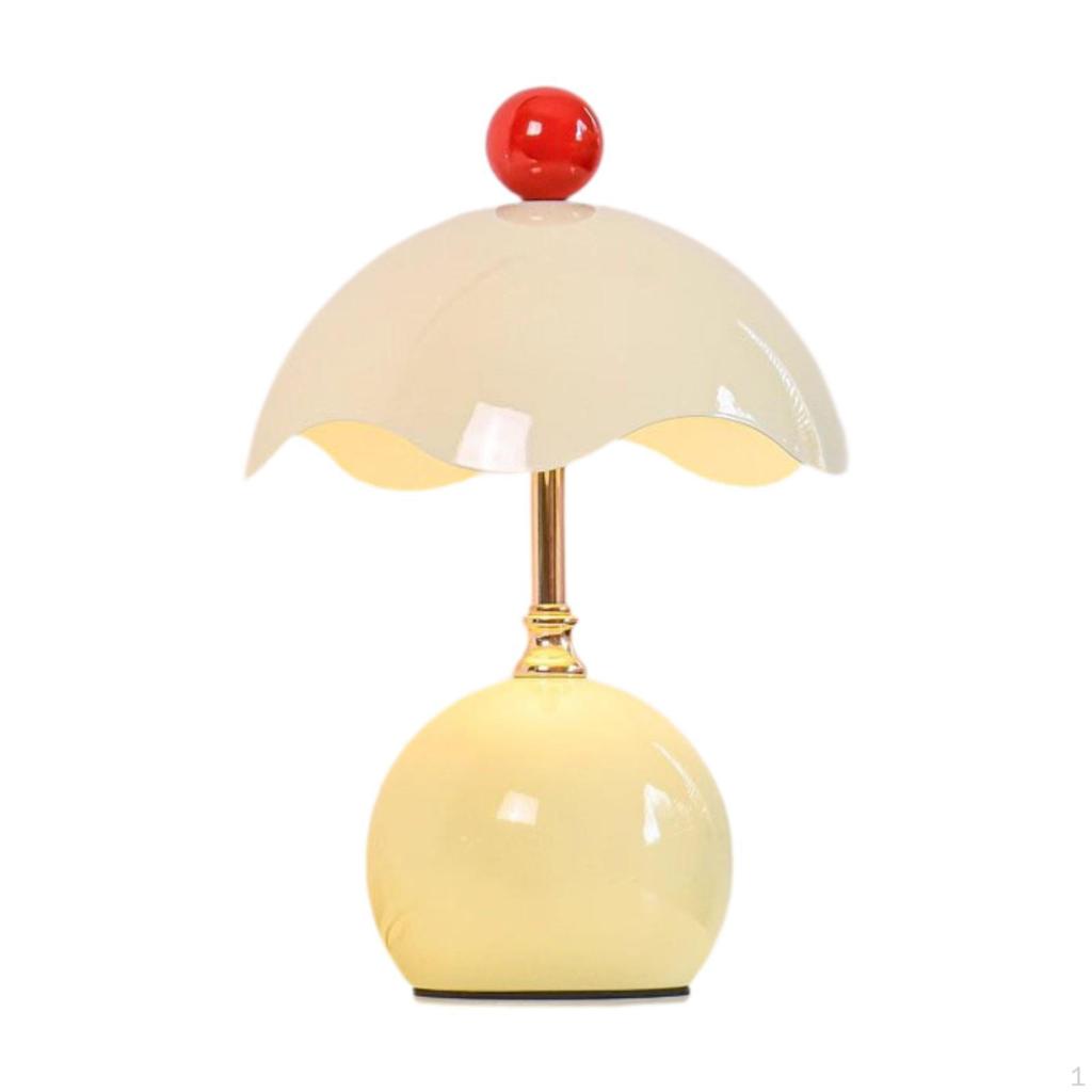 Eggshell Table Lamp Bedside Nordic Modern Night Light LED Desk for Parties Restaurant