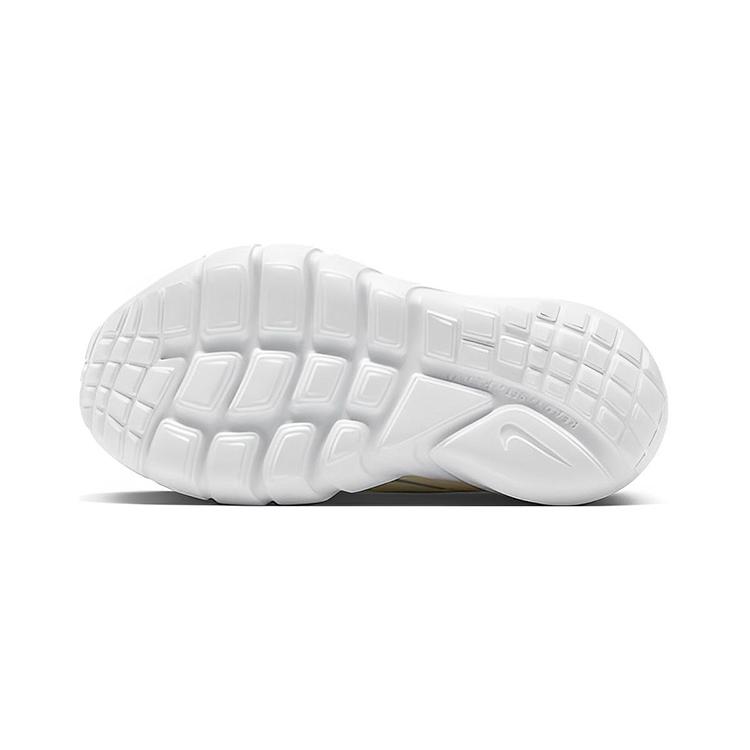 Nike Flex Runner 2 Slip Resistant Abrasion Resistant Low top Kids' Running Shoes Light Ivory White FQ6866-181