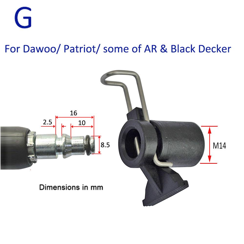 

Коннектор шланга для мойки высокого давления для Karcher Bosche AR Black Decker Patriot Dawoo Nilfisk STIHL, шланг для очистки воды