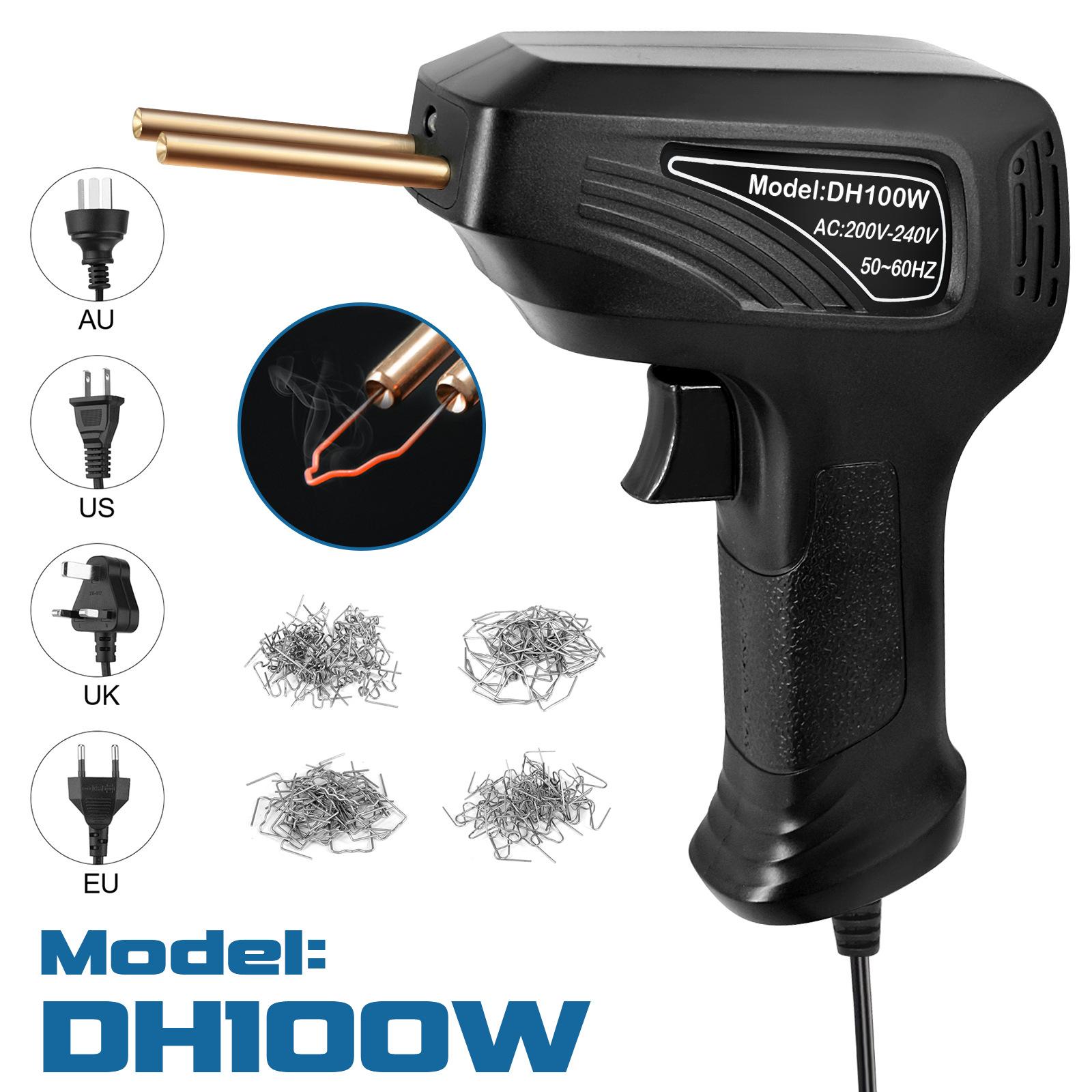 

Новый автомобильный бампер, ремонтная машина, сварочная горелка, сварочный стержень для гвоздей, сварочный стержень для пластика UK Plug чёрный