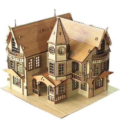 Nadesign hölzernes fantastisches Fantasy-Fantasie-Erwähnungs-dreidimensionales Puzzle Korea 3D-Puzzle