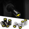 4pcs for Chevrolet Aveo Cruze Malibu Spark Lova Orlando Captiva Optra Trax Alloy Tire Decorative Covers Car Wheel Valve Cap