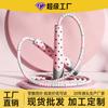 Kids Bamboo Segment Jump Rope Toddlers Elementary Students Adjustable 2.8m PVC Skipping Tangle-Free Fitness