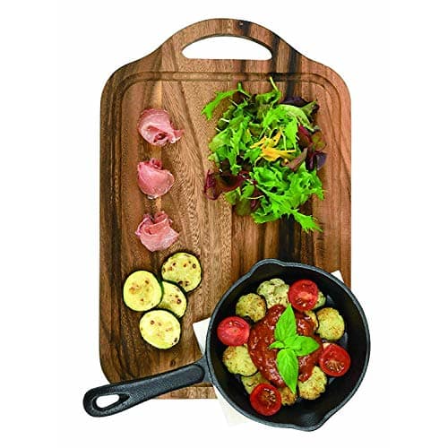 Pearl Metal Acacia Cutting Board, Large, Style Plate, C-9135