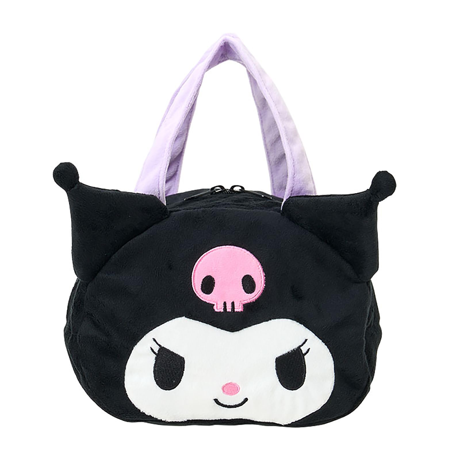 Sanrio Kuromi Insulated Lunch Bag 646415 Face-Shaped