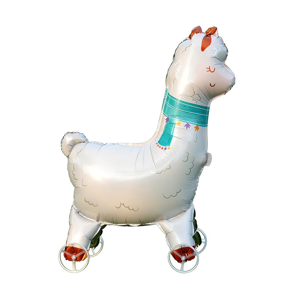 Animal Shape Foil Balloons Aluminum Film Animal Balloons Wheels Balloons Children Photo Props