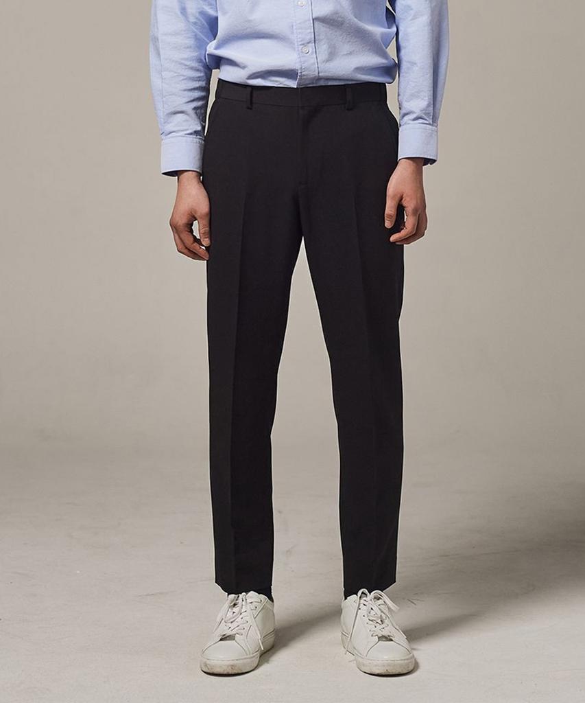 TRADCLUB Side Banding Crop Tapered Slacks (Type A)