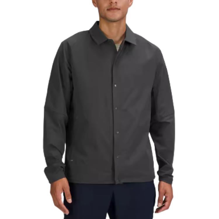 Lululemon Shirt Men's Graphite Gray LM3DITS