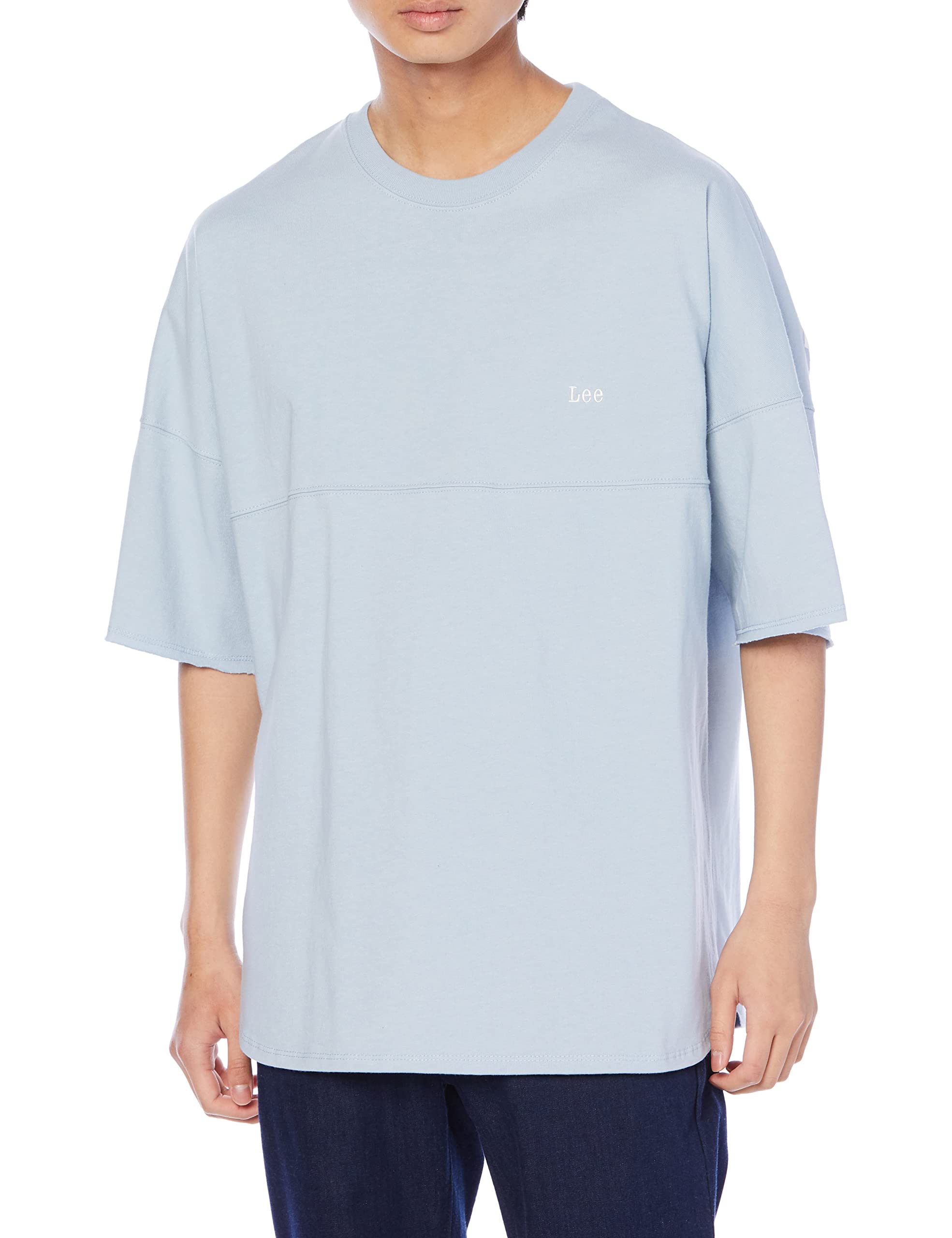 

Футболка с длинным рукавом и принтом Lee Arch, синяя, L, LT3010-153 синий