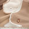 Infant Fleece-Lined Ear Protection Hat & Scarf Set for Boys/Girls (Autumn/Winter)