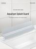 18" Silicone Sink Splash Guard - 46cm Anti-Slip Water Stopper with Strong Suction Edge Protection