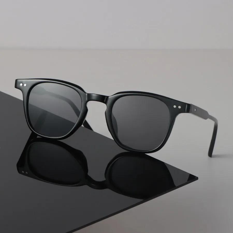 Designer Square Sunglasses Women Men Vintage Black Sun Glasses Fashion Personality Eyewear Mirror Lens Sexy Brand