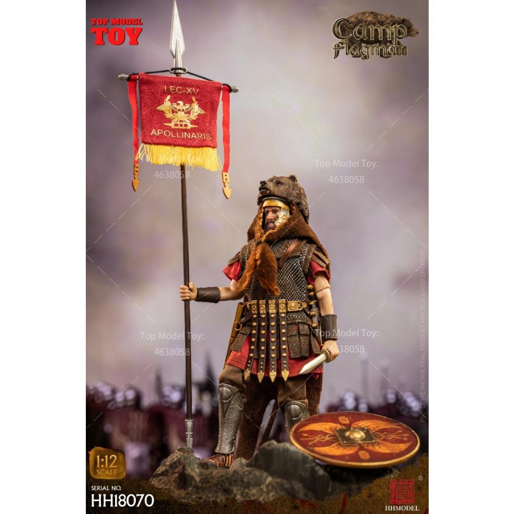 HHMODEL HH18069 HH18070 HH18071 1/12 Imperial Legion Centurion Flagbearer Male Soldier Model 12'' Action Figure Full Set