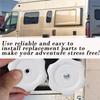 A95I-RV Window And Vent Knobs 2-1/4 Inch Diameter, Crank& Latch Replacement Parts Easy Operation