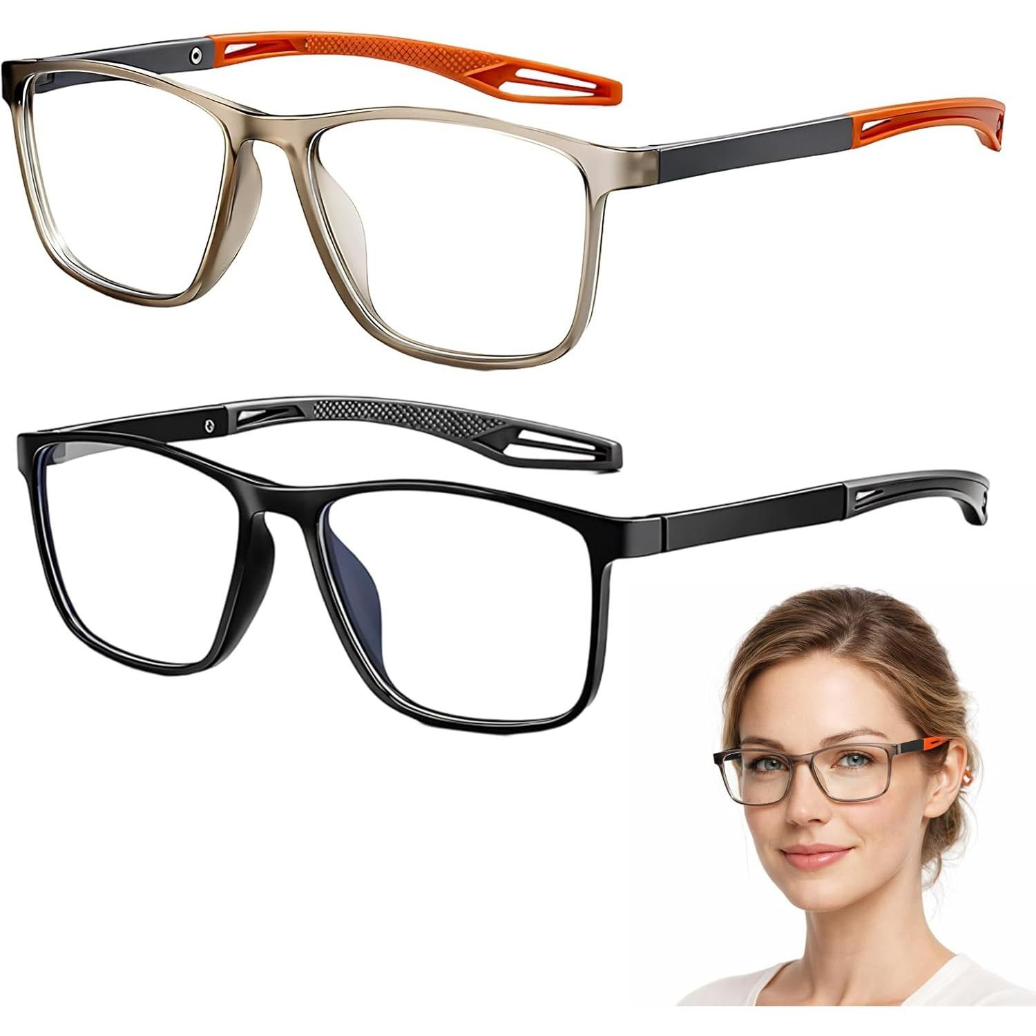 

2Pcs Auto Focus Glasses,Bifocal Reading Glasses,Progressive Multifocal Glasses for Men,Varifocal Glasses Z