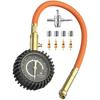 ETENWOLF Tire Pressure Gauge 0-100 PSI, ANSI B40.1 Grade A Accurate Tire Gauges For Tire Pressure With Large Glow Dial, Air Pressure Gauge For Tires,