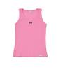 Sway Glow [Giza Cotton Fabric] Logo Tank Top Sleeveless_Pink