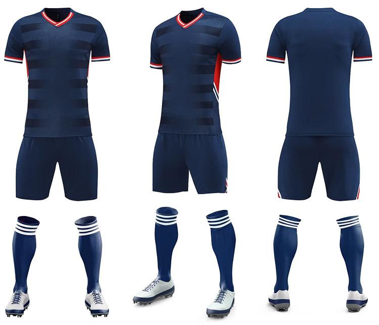 New Football Jersey Set Children'S Adult Training Jersey Competition Jersey Primary School Jersey Printing Men'S And Women'S Summer