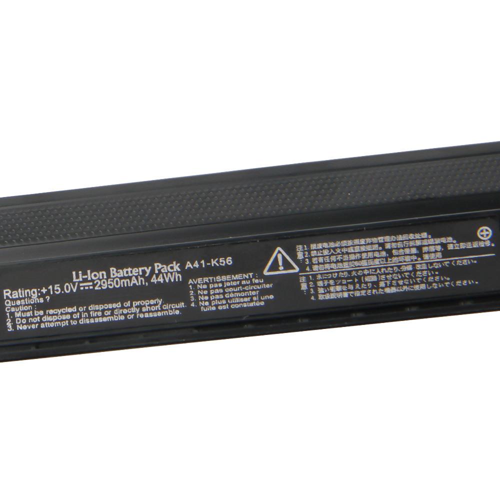 NEW Replacement Battery For ASUS S46C S56C K56C A46C S550C E46C K46 K46C K46CM A31 A32 A41-K56 A42-K56 A32-K56 Laptop Battery