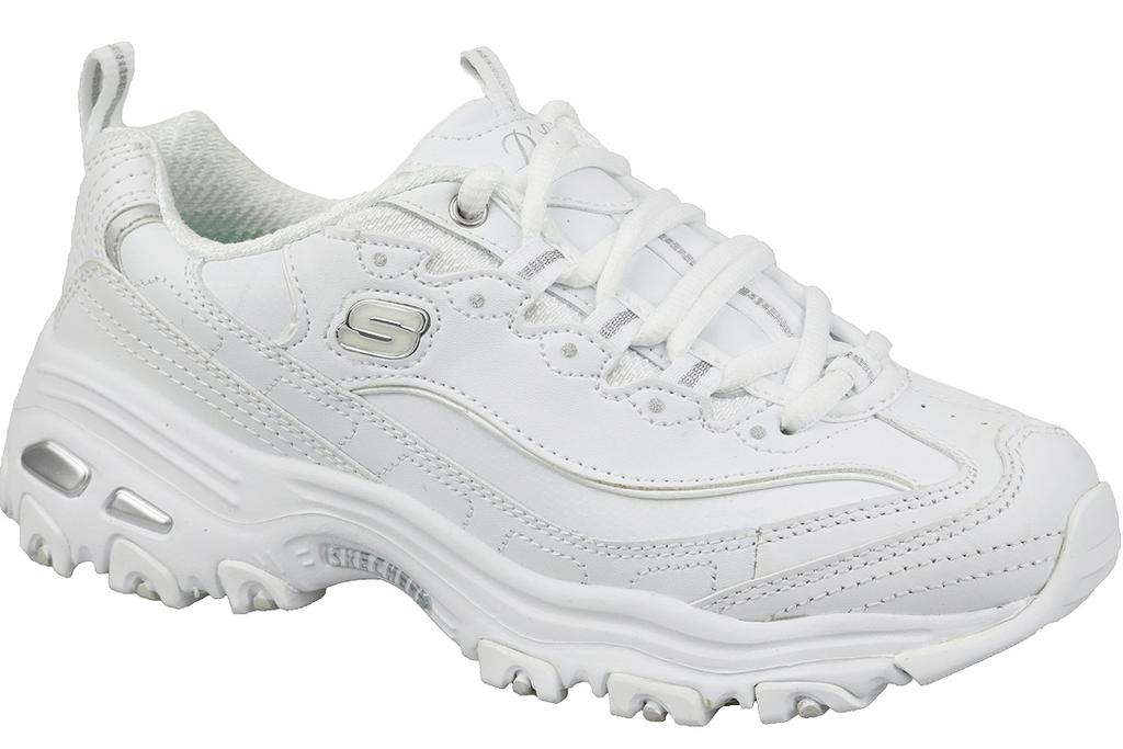 Skechers D'Lites - Fresh Start, Womens white Sneakers