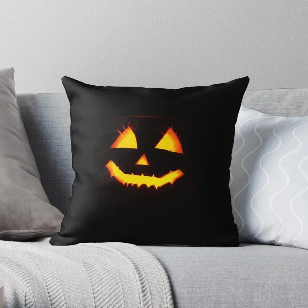 Decorative Modern Living Room Sofa Home Pillow Case Cushion Coversx Halloween  Fall  Blcak  Fear Skeleton