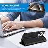Wallet Skin Friendly Card Slot Stand Magnetic Flip Leather Case For iPhone 15 Pro Max 14 Plus 13 Mini 12 11 XR SE  8 7 Cover