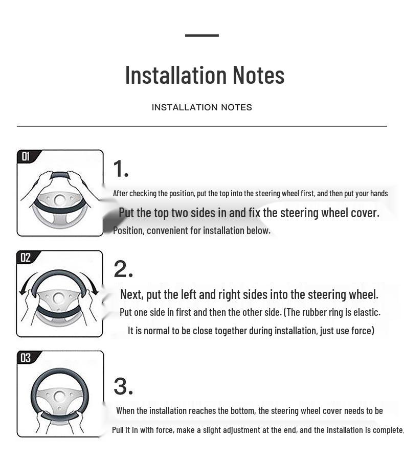 Lenkradbezug aus Kohlefaserleder für MG6, MG HS, Roewe, MG3ZS