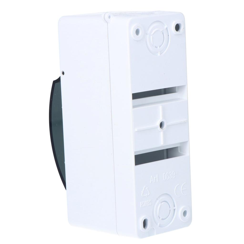 Surface-mounted Housing, 2-module, with Glass, IP30D