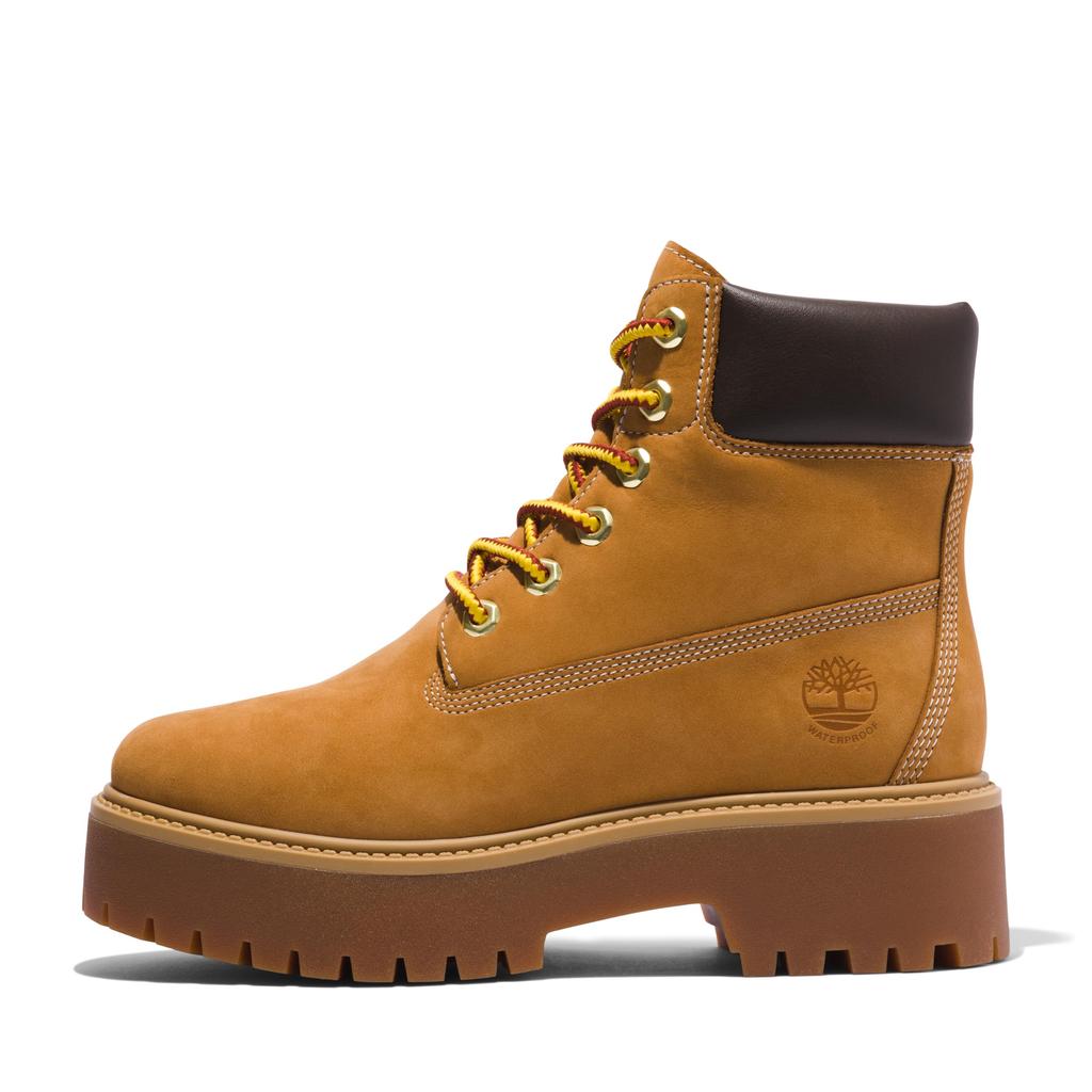 Timberland Stonestreet Waterproof Size 6-inch Boots, Women's, TB1A5RJD2311, White, 9.0 (26.0cm)