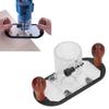 Flip Engraving Wood Router Base Adjustable Trimming Machine Machine Router Base  Opening