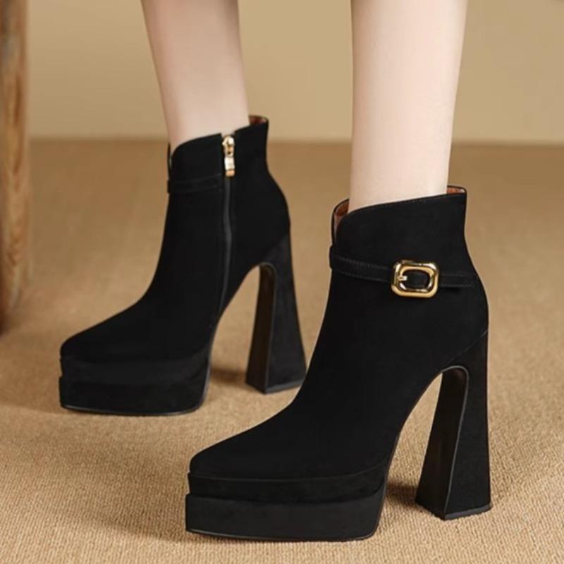 Egyszerű Női Pamut Cipők Plüss Meleg Női Hócsizma Könnyű Kényelmes Női Alkalmi Cipők Télre Botines Para Mujeres