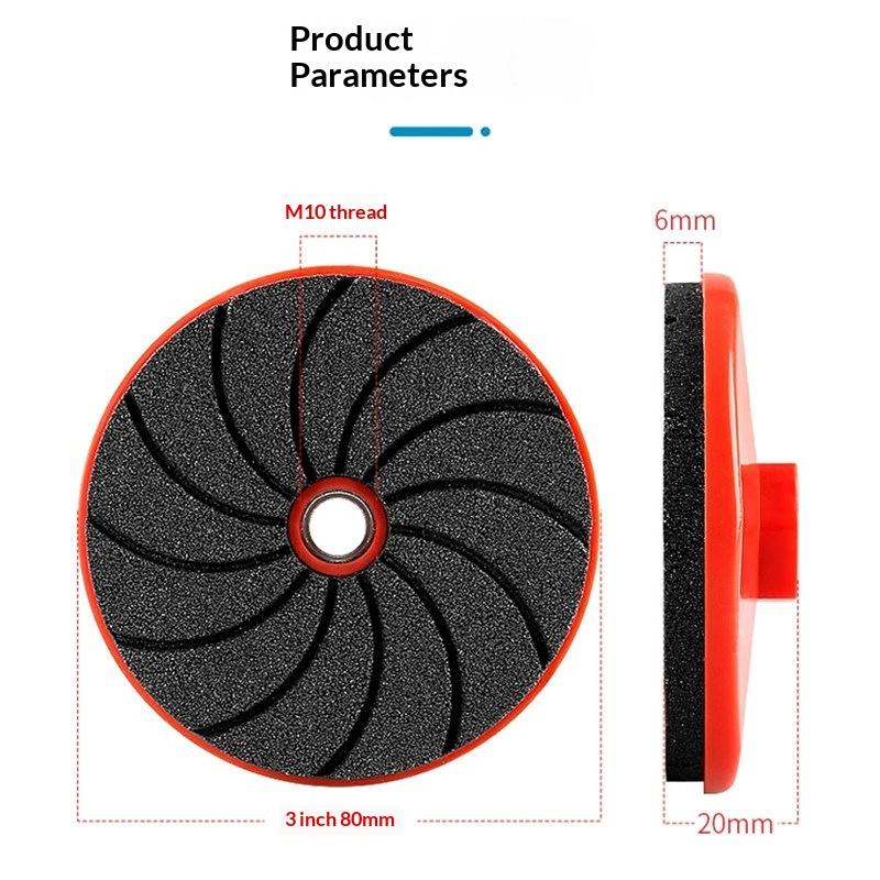 Efficient 80mm Chamfering Disc M10 for Precise Ceramic Tile Edge Polishing