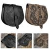 Medieval Leather Belt Bag Waist Pouches Medieval Vintage Waist Bag Medieval Costume Accessories for Halloween Dress Up