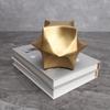 Kreative Harz Geometrische Dekorationen Geometrisches Gold Quadrat Goldener Stern Dekorative Figuren Hausdekoration Zubehör