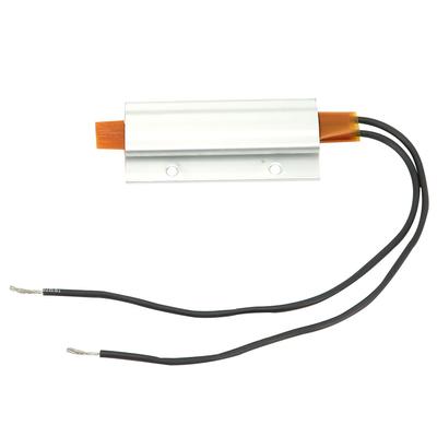60*28*7mm Alloggiamento in Alluminio Piastra Elemento Riscaldante PTC Riscaldatore Termostatico(12V60 gradi Celsius )