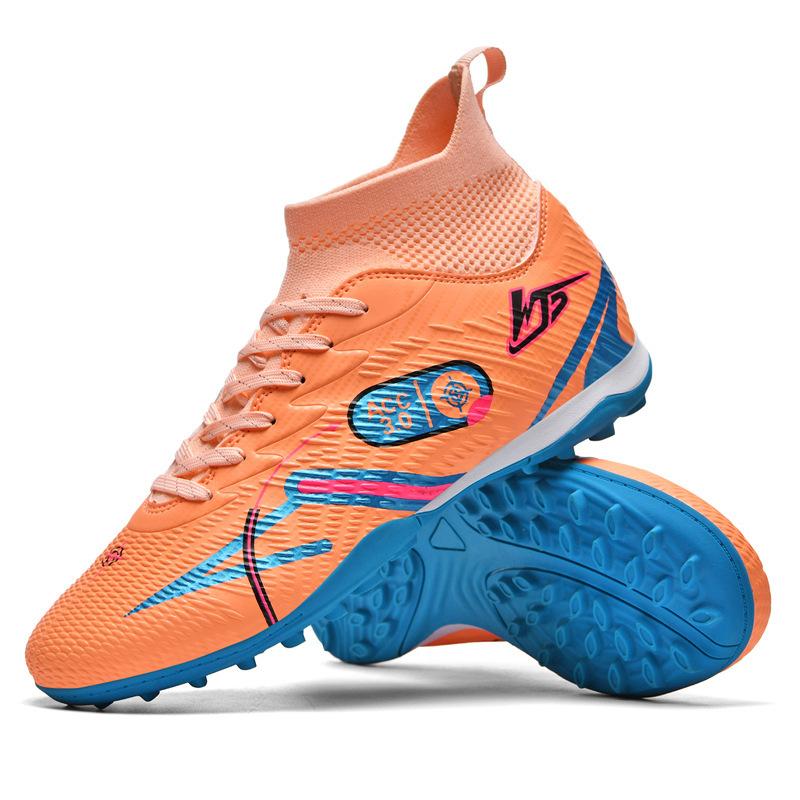 Broken nail football shoes men's hope is long Amazon high-top football shoes adult nail shoes large size football shoes