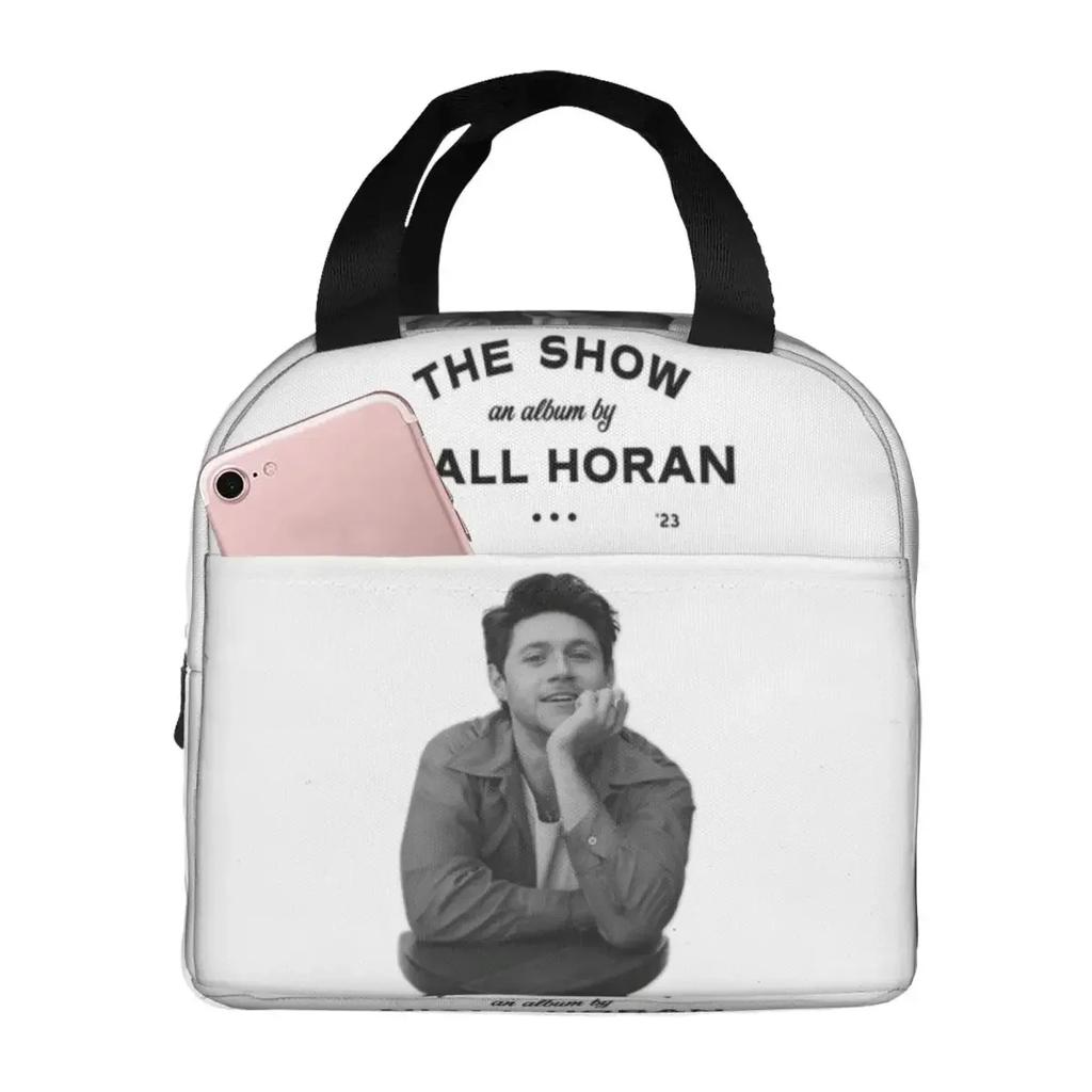 The Show Niall Horan Insulated Lunch Bag for Women Children Leakproof Food Boxes Thermal Lunch Box Tote