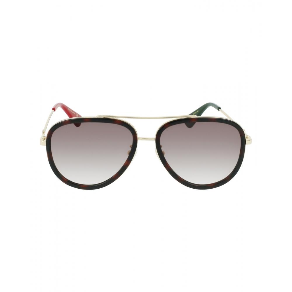 

Металлические солнцезащитные очки Gucci в стиле «авиатор»
