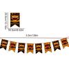 Decorative Happy Halloween Paper Banner Hanging Pumpkin Letter Flag  Haunted House