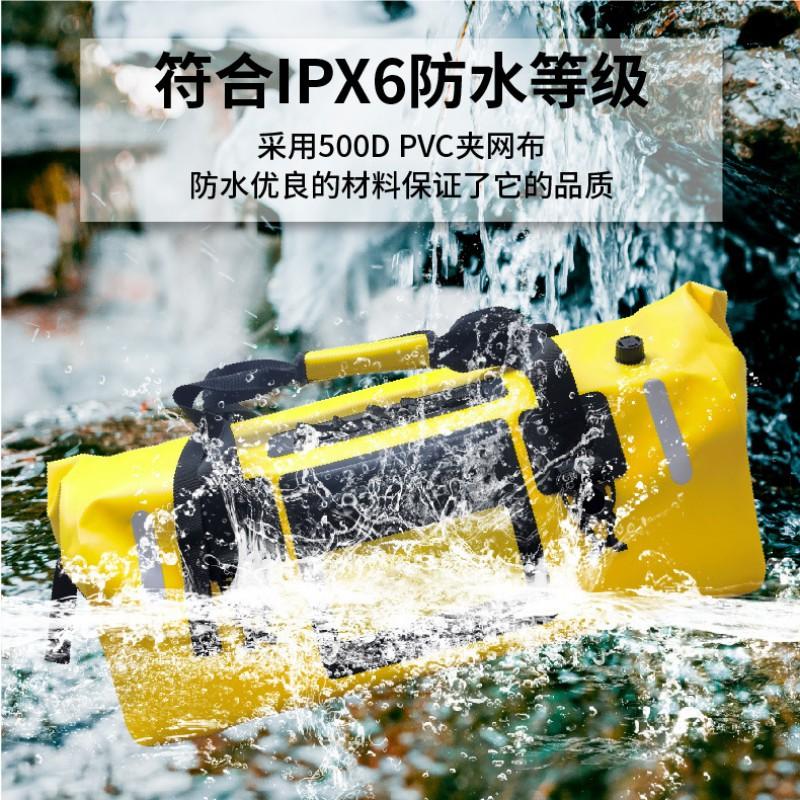 Waterproof Motorcycle Tail Bag 48L 66L Large Capacity Rear Luggage Pack Adventure Touring Off-Road Beach Riding