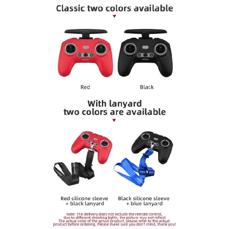 Silicone Cover Lanyard for Avata/FPV Remote Controller Protective Sleeve Skin
