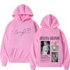 Singer Ariana Grande Album Tour 2026 Print Hoodie Men Women Fashion Sweatshirt Long Sleeves Casual Loose Pullover Streetwear