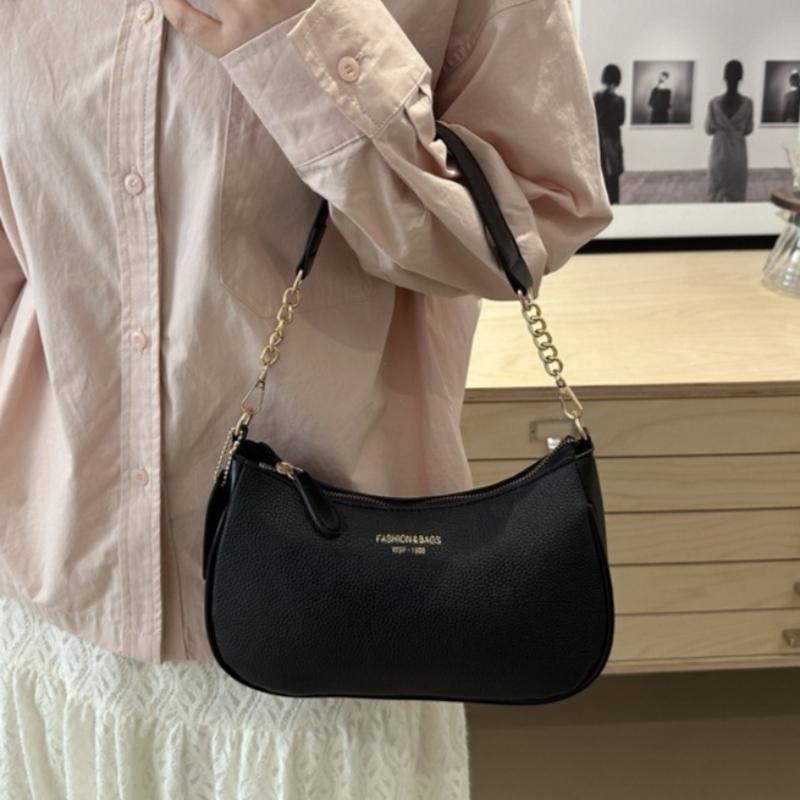 Faionable Casual Crossbody Bag Women's Oulder Bag Trendy Design 2026 Spring Underarm Bag Soft PU Leather Color Handbags Purses