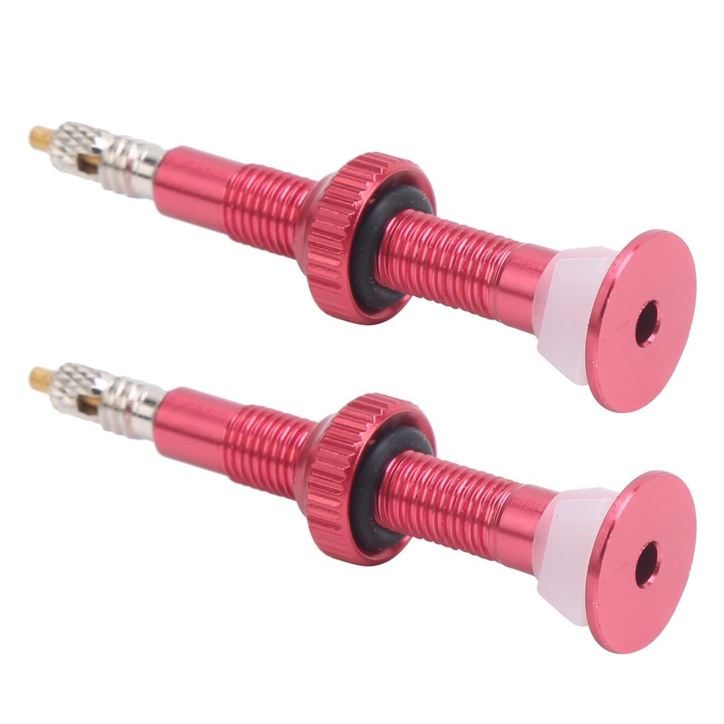 1Pair Mountain Bike Tubeless Air Valve Stem Alloy Presta Valve Extender Accessory