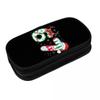 Funny Six Seven 67 Meme Christmas Pencil Case School Pencil Cases Double Layer Boy Girl Retro College Pencil Box Stationery