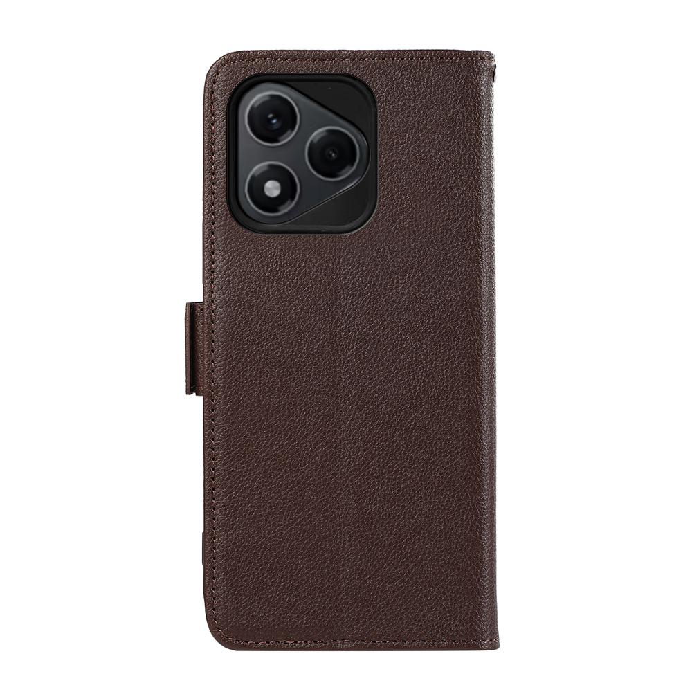 ABEEL Für Honor 400 Lite Hülle Leder mit Litschi-Textur RFID-Blockierende Handyhülle