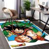 1pc Dragon Ball Super Goku and Shenron Anime Cartoon Design Office Chair Mat, Non-Slip Carpet for Home Decor, Suitable for All Seasons.U016
