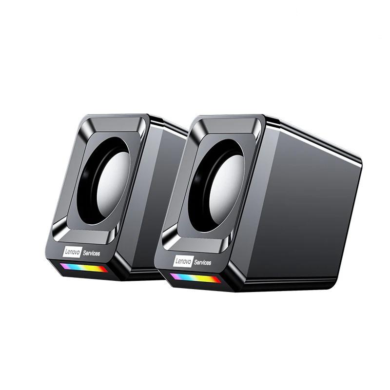 Original Lenovo A01 Wired Wireless Speaker Low Latency With Rich Bass Soundbox For Phone Computer Loud Speaker