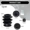 4PCS Brake Caliper Pin Bushing Kit,Rubber Brakes Calipers Slide P Bushing for Sealing,Durable Caliper Pin Boots Car Accessories Compatible with